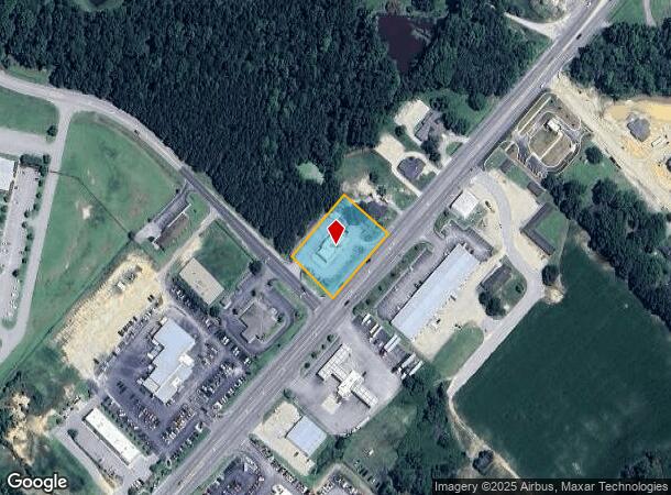  1165 N Main St, Lillington, NC Parcel Map
