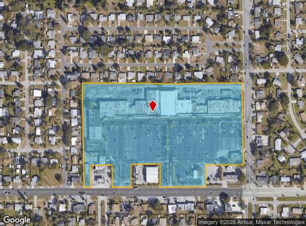  1020 Croton Rd, Melbourne, FL Parcel Map