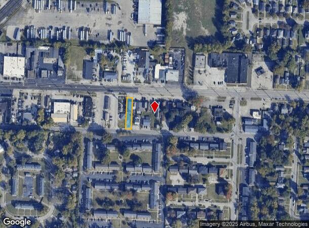  1740 Berry Blvd, Louisville, KY Parcel Map