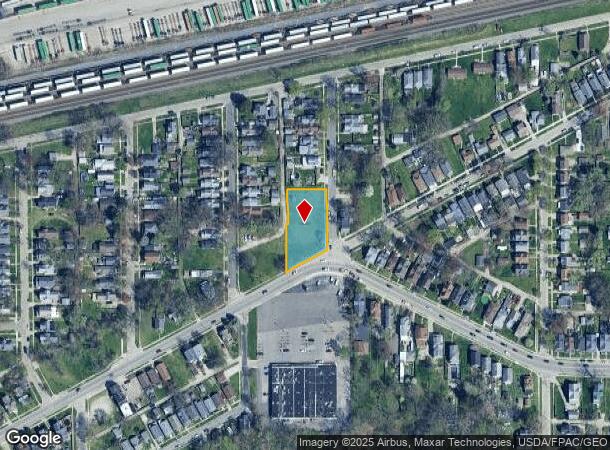  1702 Airport Hwy, Toledo, OH Parcel Map