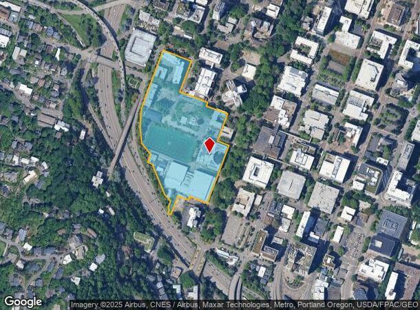  1875 Sw Park Ave, Portland, OR Parcel Map