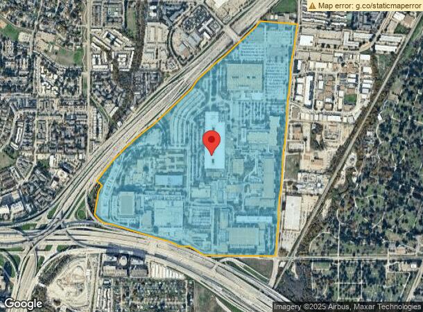  13592 N Central Expy, Dallas, TX Parcel Map