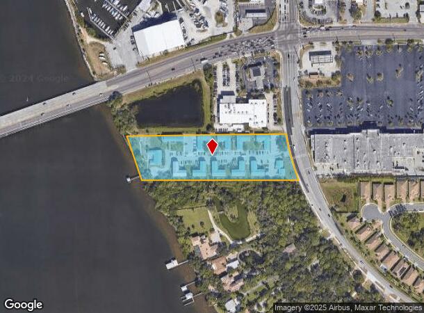  4000 N Riverside Dr, Indian Harbour Beach, FL Parcel Map