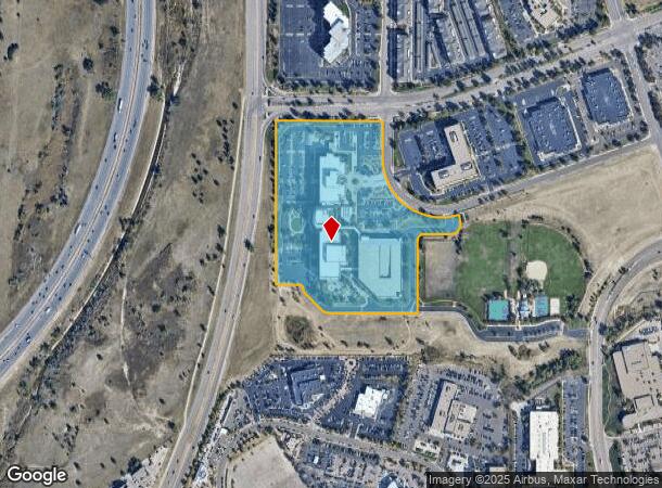 1855 Telstar Dr, Colorado Springs, CO Parcel Map