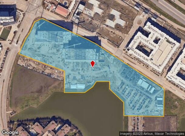 401 Las Colinas Blvd W, Irving, TX Parcel Map