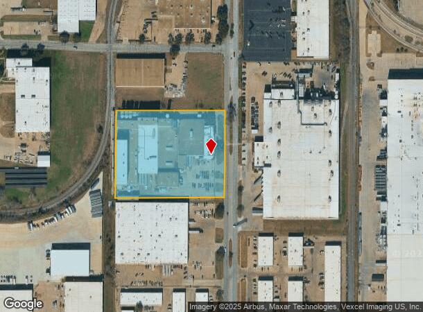 2006 S Great Southwest Pkwy, Grand Prairie, TX Parcel Map