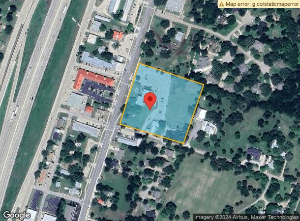  601 N Main St, Salado, TX Parcel Map