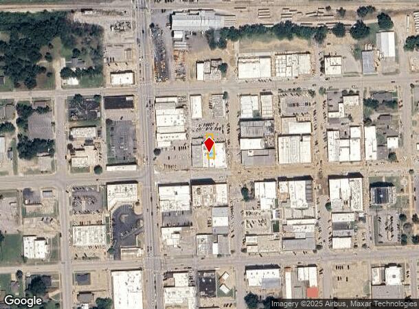  17 E Dewey Ave, Sapulpa, OK Parcel Map