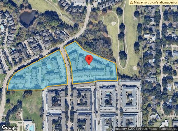  6601 Harbor Town Dr, Houston, TX Parcel Map