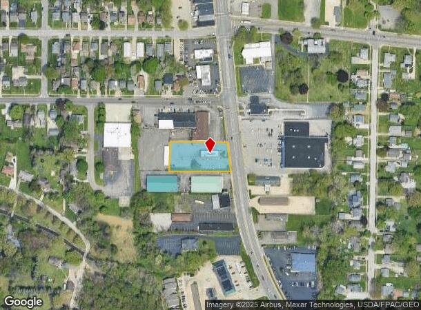  710 Canton Rd, Akron, OH Parcel Map