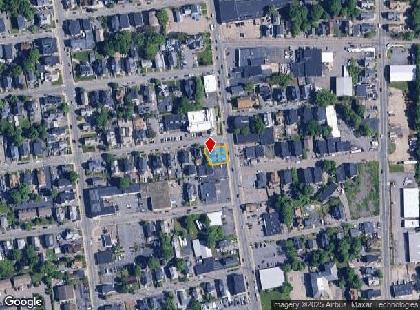  491 Main St, Brockton, MA Parcel Map