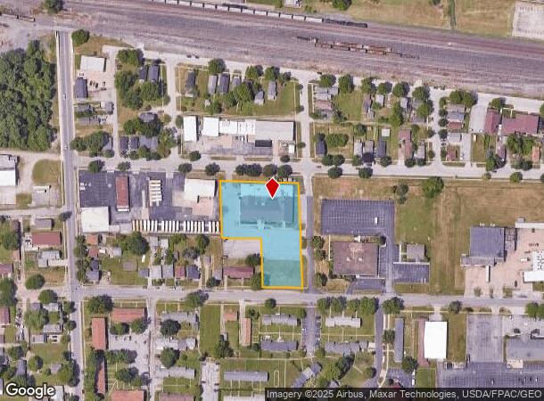  1215 Pierce St, Sandusky, OH Parcel Map