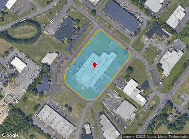  15 Vincent Cir, Warminster, PA Parcel Map