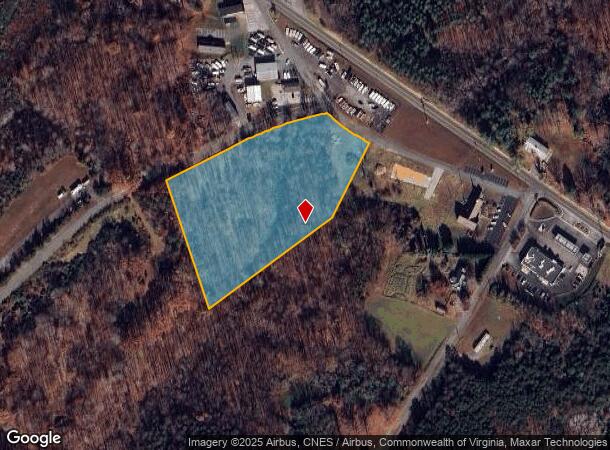 95 Morgans Fork Rd, Penhook, VA Parcel Map