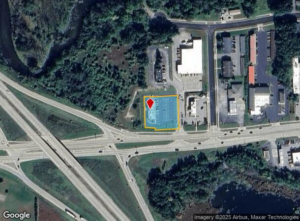  1096 W Fulton St, Waupaca, WI Parcel Map