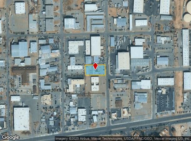3711 Admiral St, El Paso, TX Parcel Map