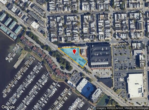  2400 Boston St, Baltimore, MD Parcel Map