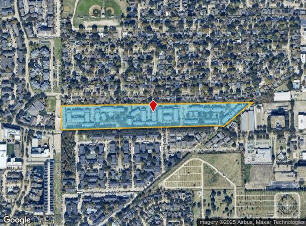 12850 Whittington Dr, Houston, TX Parcel Map