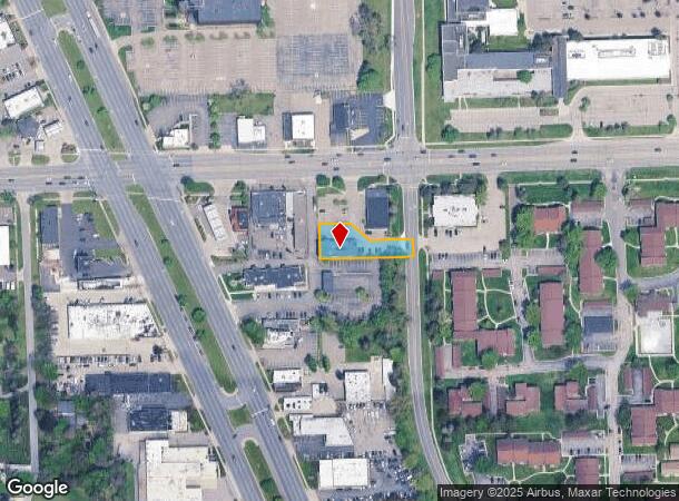  24059 W 10 Mile Rd, Southfield, MI Parcel Map