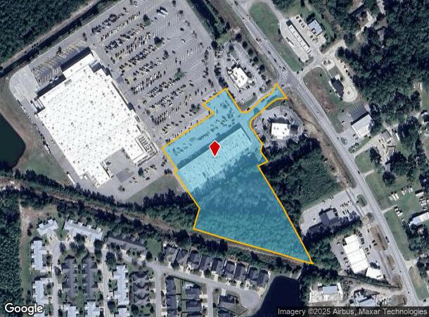  1671 N Howe St, Southport, NC Parcel Map