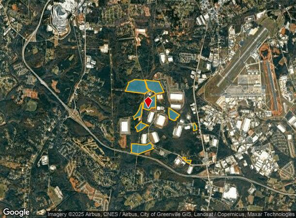  Augusta Rd, Piedmont, SC Parcel Map