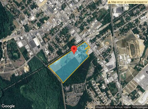  541 Broughton St, Orangeburg, SC Parcel Map