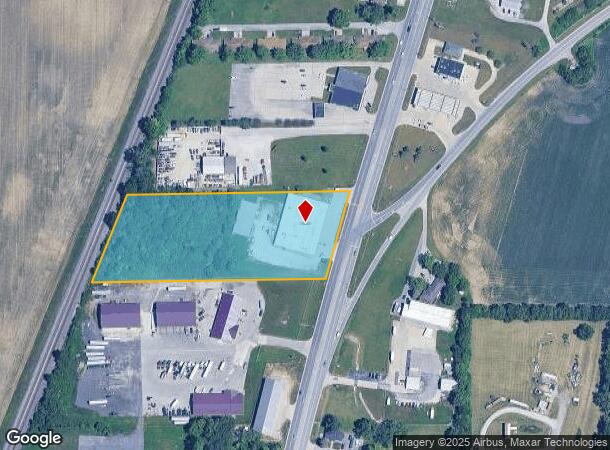 5541 Dr Martin Luther King Jr Blvd, Anderson, IN Parcel Map