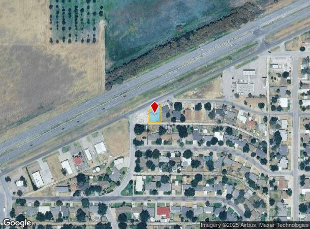 726 Frontage Rd, Idalou, TX Parcel Map