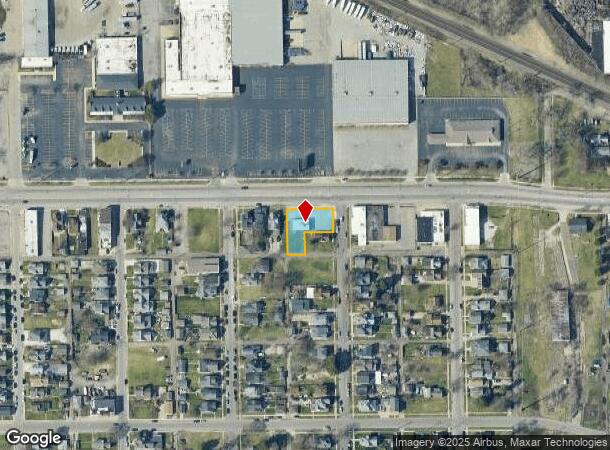  1702 W Western Ave, South Bend, IN Parcel Map