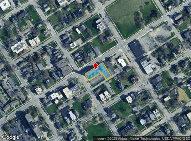 628 Locust St, Toledo, OH Parcel Map