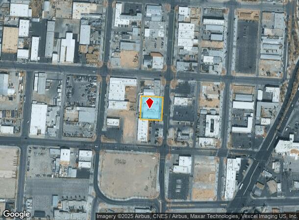  1510 S Main St, Las Vegas, NV Parcel Map