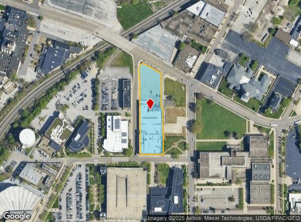  178 S Forge St, Akron, OH Parcel Map