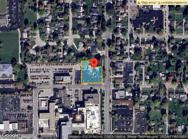  100 W Pearl St, Findlay, OH Parcel Map