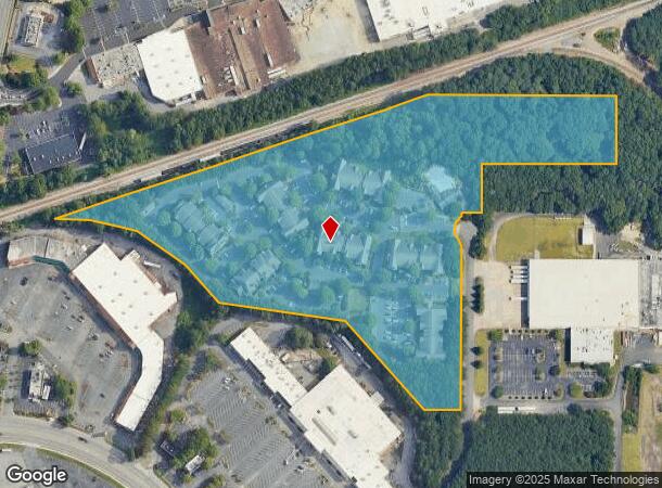  2334 Fuller Way, Tucker, GA Parcel Map