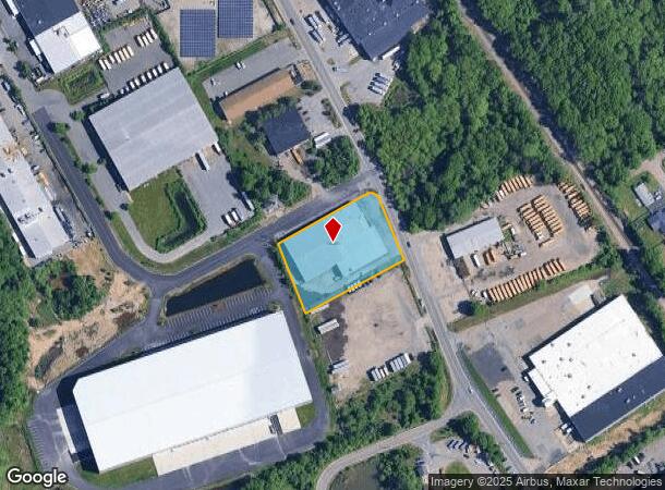 135 Oak Hill Way, Brockton, MA Parcel Map