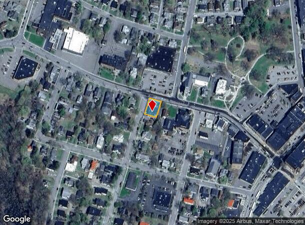 75 Chestnut St, Oneonta, NY Parcel Map
