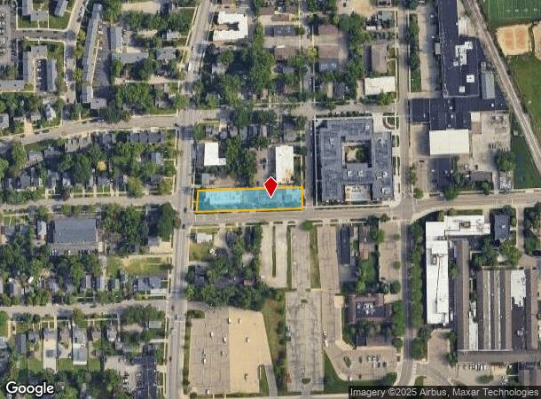 921 S Main St, Ann Arbor, MI Parcel Map