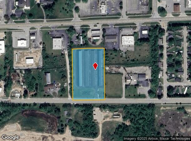  2075 Bowes Rd, Lowell, MI Parcel Map