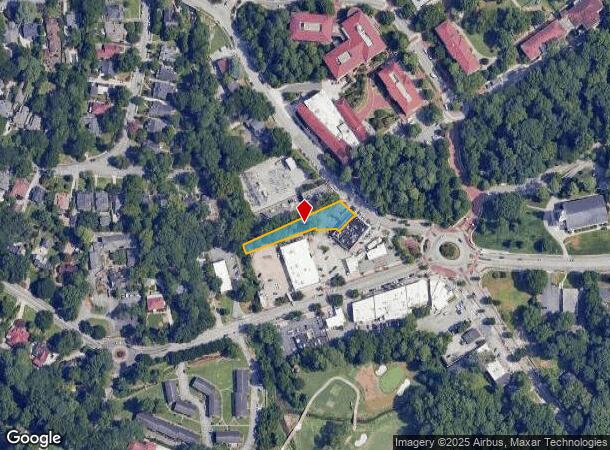  1397 Oxford Rd Ne, Atlanta, GA Parcel Map