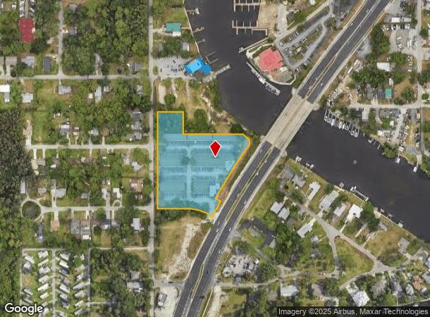  7631 Us Highway 19, New Port Richey, FL Parcel Map