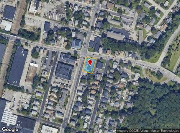  1282 Elmwood Ave, Cranston, RI Parcel Map