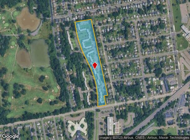18 Folly Brook Blvd, Wethersfield, CT Parcel Map