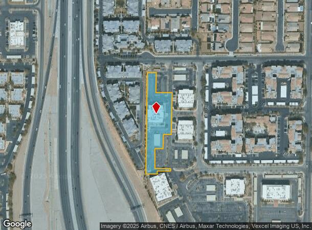  8945 W Post Rd, Las Vegas, NV Parcel Map