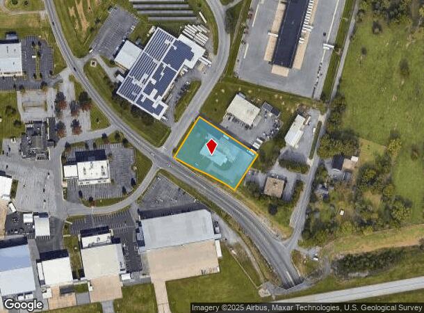  14505 Industry Dr, Hagerstown, MD Parcel Map