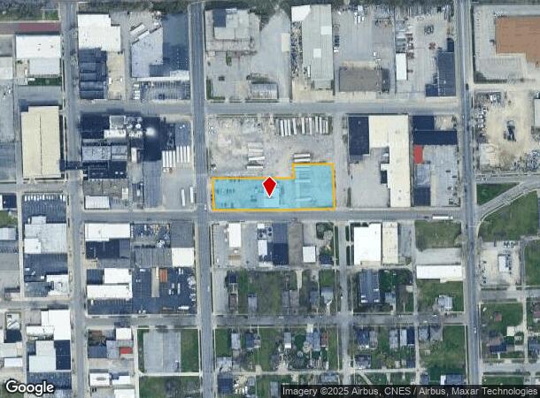  223 E Wallace St, Fort Wayne, IN Parcel Map