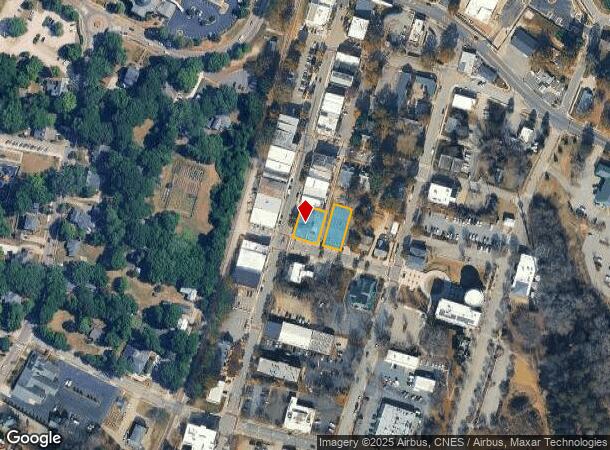  231 S White St, Wake Forest, NC Parcel Map