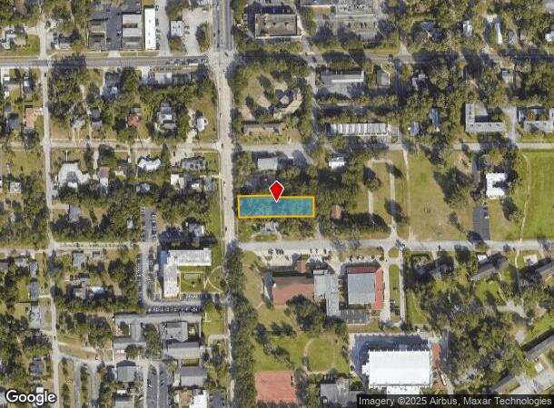  811 N Woodland Blvd, Deland, FL Parcel Map