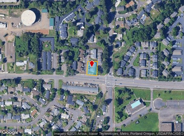 19995 Ne Halsey St, Portland, OR Parcel Map