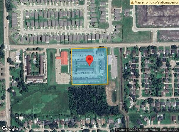  1324 Hospital Dr, Angleton, TX Parcel Map