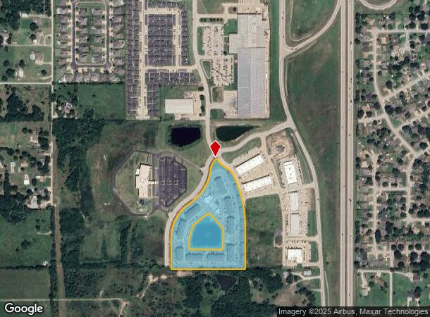 11421 S James Ave W, Sapulpa, OK Parcel Map